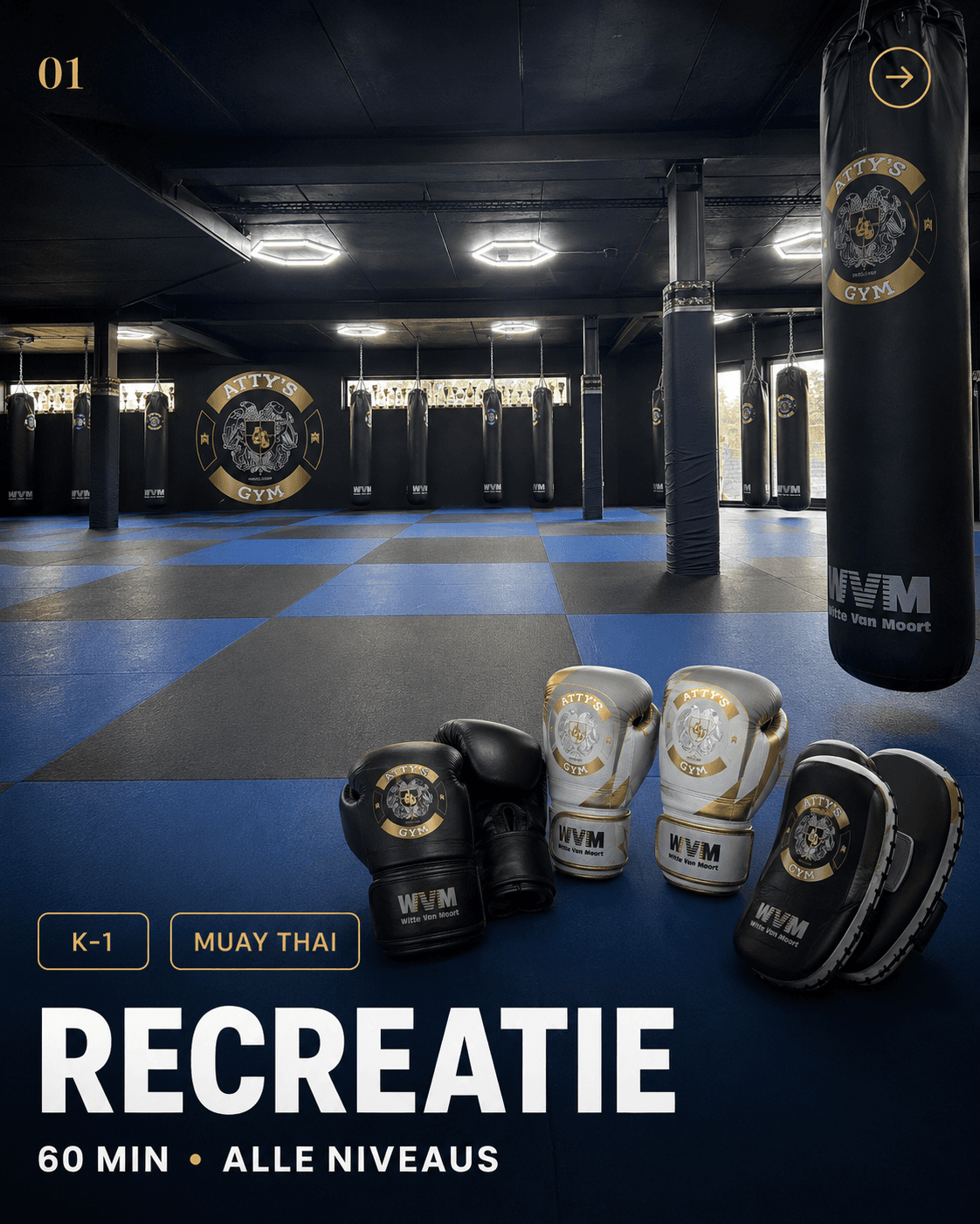 Recreatie — 60 min, Alle niveaus