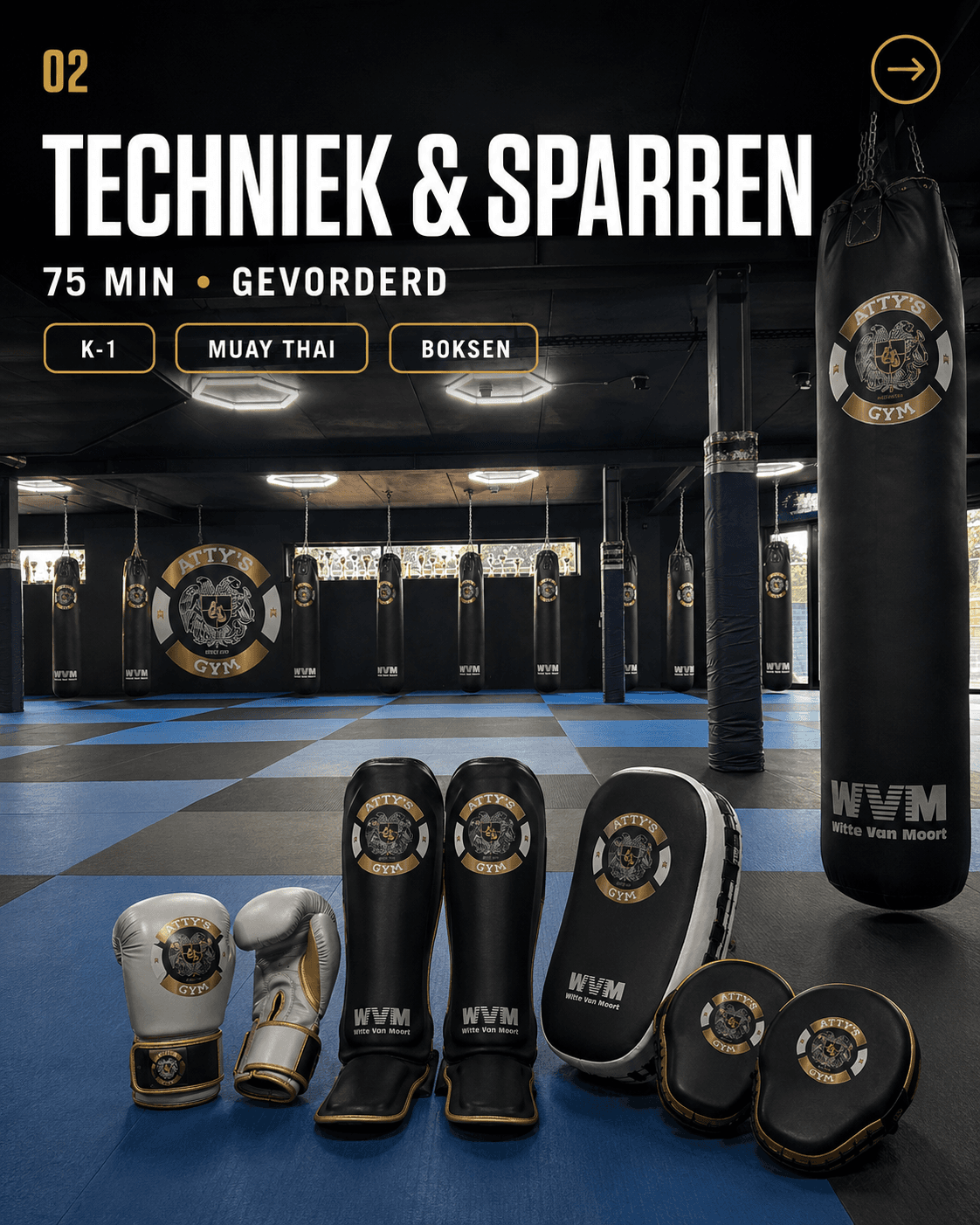 Techniek & Sparren — 75 min, Gevorderd